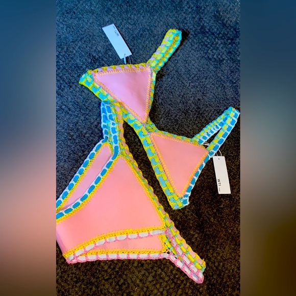 NWT Crochet bikini!!!! - Picture 1 of 3